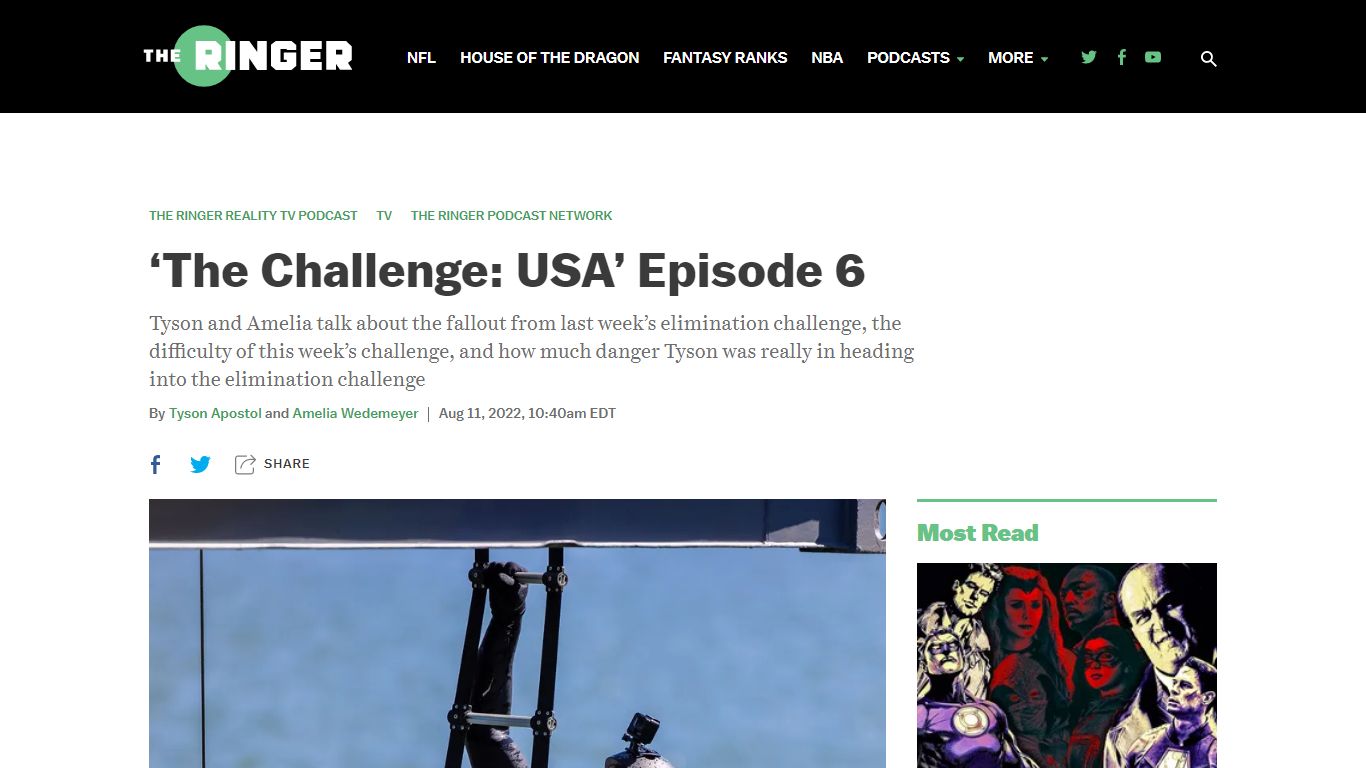 ‘The Challenge: USA’ Episode 6 - The Ringer